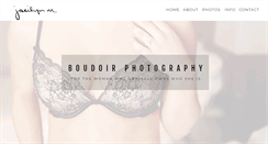 Desktop Screenshot of boudoir.jacilynm.com